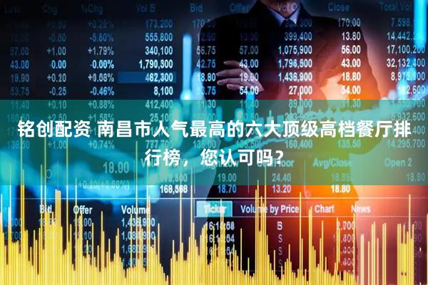 铭创配资 南昌市人气最高的六大顶级高档餐厅排行榜，您认可吗？
